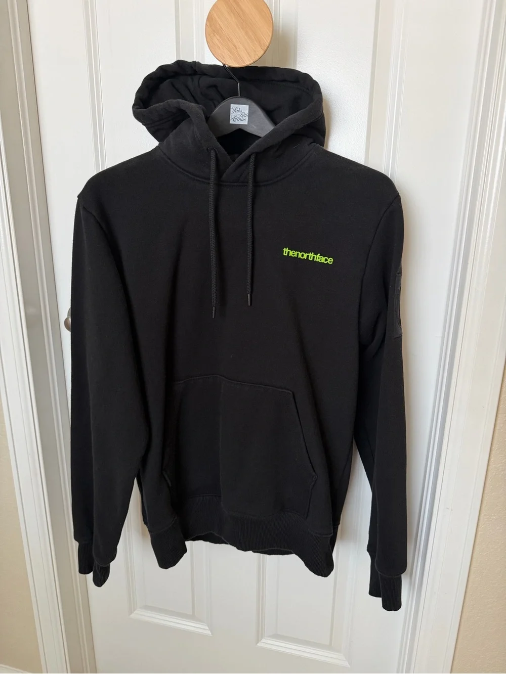 The North Face Unisex Black Graphic Logo Hoodie Size S